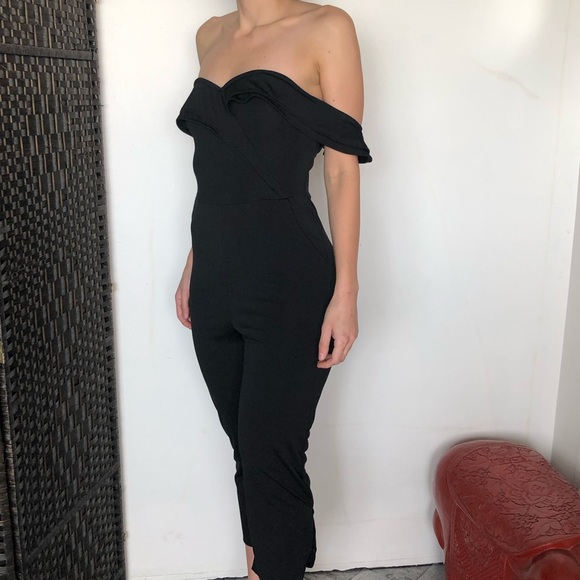 ✨Last One✨ Off Shoulder Jumpsuit - Picture 2 of 8